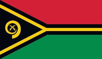 vanuatu flagga bild vektor