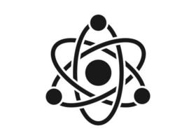 Atom Wissenschaft Symbol Logo Design Vorlage Vektor isolierte Illustration
