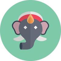 ganesha vektor illustration på en bakgrund.premium kvalitet symbols.vector ikoner för begrepp och grafisk design.