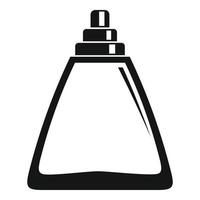 Deodorant-Flaschensymbol, einfacher Stil vektor