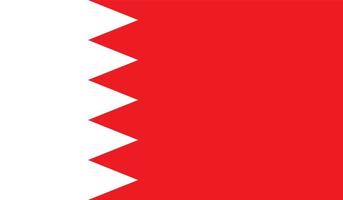 bahrain flagga bild vektor