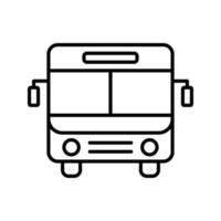 Bus-Vektor-Symbol vektor