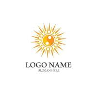 Sonne Vektor Illustration Symbol Logo