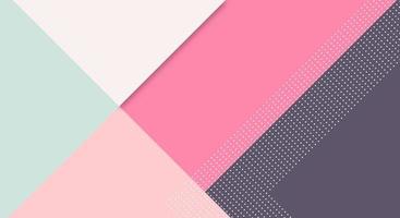 abstrakter papierfarbener hintergrund mit memphis-papierschnittstil und pastellfarben für tapeten vektor
