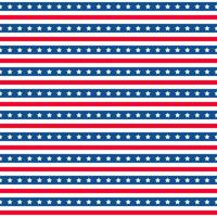 amerikan patriotisk sömlös mönster. USA traditionell bakgrund. röd blå vit stjärnor och Ränder bakgrund. vektor mall för tyg, textil, tapet, omslag papper, etc.