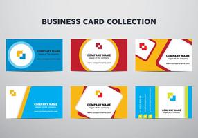 Business Card Set vektor