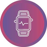 Smartwatch-Vektorsymbol vektor