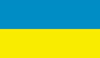 Bild der ukrainischen Flagge vektor