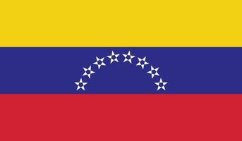 venezuela flagga bild vektor