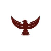 Falcon Eagle Logo Vorlage Vektor Illustration Design