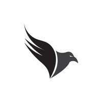 Falcon Eagle Logo Vorlage Vektor Illustration Design