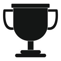 Cup-Award-Icon-Vektor einfach vektor