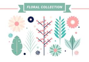 Freie Frühlings-Blumen-Vektor-Design