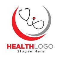 Gesundheit Logo Vorlage Vektordesign vektor