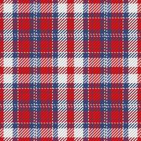 Nahtloses Muster aus schottischem Tartan-Plaid. wiederholbarer hintergrund mit karierter stoffstruktur. Vektorhintergrund gestreifter Textildruck. vektor