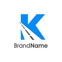 anfängliches K-Road-Logo vektor