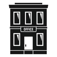 Business-Office-Symbol, einfacher Stil vektor