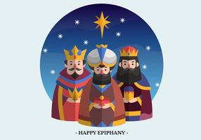 Epiphany Vector Character Illustration