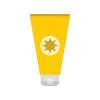 Tube mit Sonnencreme-Symbol vektor