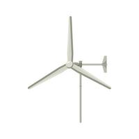 Windmühle für die Stromerzeugung Symbol vektor