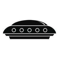 UFO-Symbol, einfacher Stil vektor