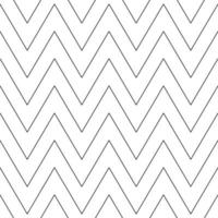 einfaches geometrisches einfaches Muster aus schwarzen Schlangenlinien vektor