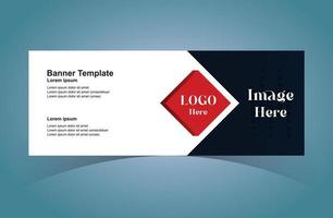 immobilien-social-media-cover-banner und web-banner-vorlagendesign. vektor