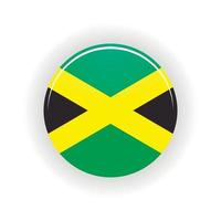 jamaica ikon cirkel vektor