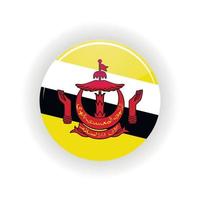 Brunei-Symbolkreis vektor