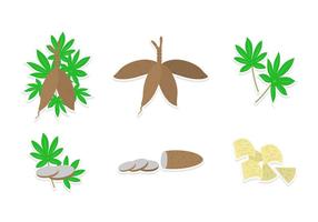 Cassava Vector Set