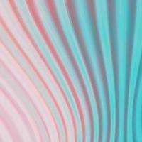 abstrakter quadratischer Hintergrund mit rosa und blauen Wellenlinien. Verlaufsmuster mit sich durchdringenden Farbübergängen. vektor