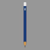blaues Stiftsymbol, realistischer Stil vektor