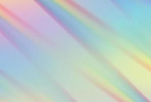 realistischer effekt der regenbogenprisma-aufflackernlinse. vektorillustration der lichtbrechungsbeschaffenheit vektor