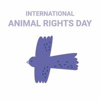 djur- rättigheter dag vektor baner. internationell dag av djur- rättigheter begrepp