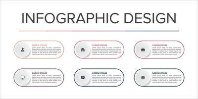 flache Farbe der modernen infographic Gestaltungselement-Geschäftsdarstellung vektor