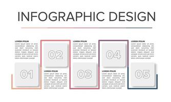 modern infographic design element uppsättning företag elegant presentation design powerpoint vektor