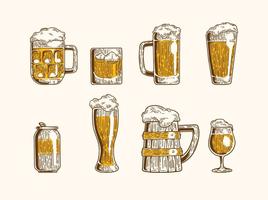 Cerveja Icons Vektor