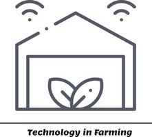 Smart Modern Farming, Landwirtschaftsvektorbündeldatei vollständig editierbar und skalierbar vektor