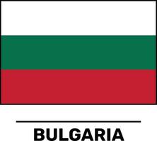 Bulgarien-Flagge vollständig bearbeitbare und skalierbare Vektordatei vektor