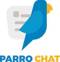 Parro-Chat-Logo vektor