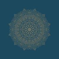 Luxus-Mandala-Design vektor