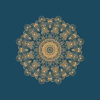 Luxus-Mandala-Design vektor