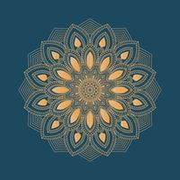 Luxus-Mandala-Design vektor