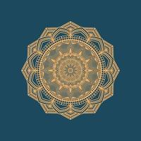 Luxus-Mandala-Design vektor