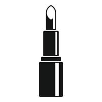 kosmetisches Lippenstift-Symbol, einfacher Stil vektor