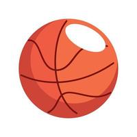 Basketball-Ballon-Sportgeräte vektor