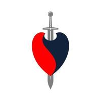 Design-Vektorvorlage für das heraldische Schildwappen-Logo der königlichen Marke Luxus vektor