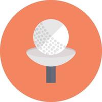 golf boll vektor illustration på en bakgrund.premium kvalitet symbols.vector ikoner för begrepp och grafisk design.