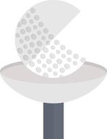 Golf-Vektor-Illustration auf einem Hintergrund. hochwertige Symbole. Vektor-Icons für Konzept und Grafikdesign. vektor