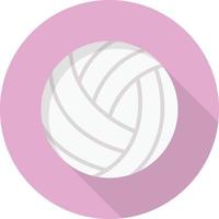 Volleyball-Vektorillustration auf einem Hintergrund. Premium-Qualitätssymbole. Vektorsymbole für Konzept und Grafikdesign. vektor